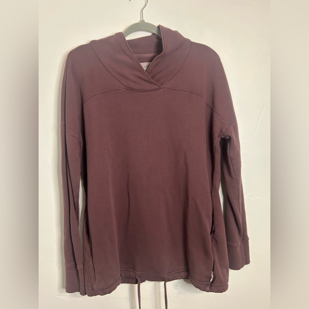 PACT 100% organic cotton wire neck sweater